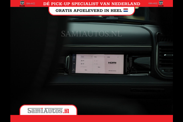 Dodge Ram 1500 LIMITED NIGHT HIGH OUTPUT | DE MEEST LUXUEUZE PICK UP | H.O 540PK 706 Nm 2025 | XB9 | MASSAGE | BOM VOL | CREW CAB | DUBBELE CABINE | GRIJSKENTEKEN | 5 PERSOONS | VOORRAAD NR 2337 - 7694