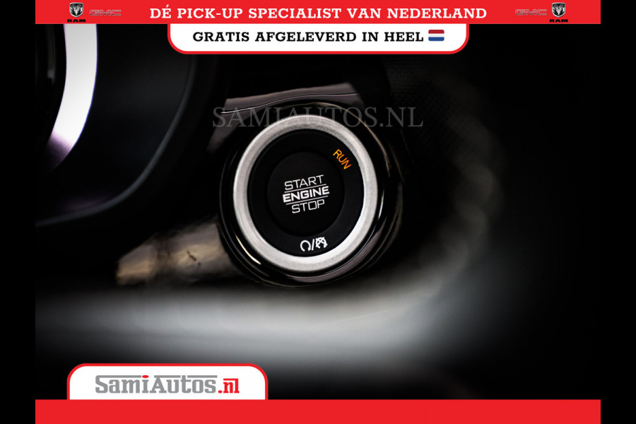 Dodge Ram 1500 LIMITED NIGHT HIGH OUTPUT | DE MEEST LUXUEUZE PICK UP | H.O 540PK 706 Nm 2025 | XB9 | MASSAGE | BOM VOL | CREW CAB | DUBBELE CABINE | GRIJSKENTEKEN | 5 PERSOONS | VOORRAAD NR 2337 - 7694