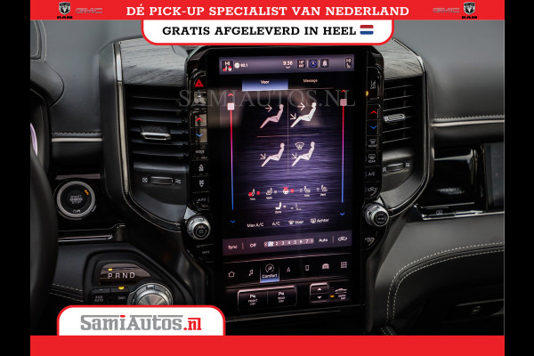 Dodge Ram 1500 LIMITED NIGHT HIGH OUTPUT | DE MEEST LUXUEUZE PICK UP | H.O 540PK 706 Nm 2025 | XB9 | MASSAGE | BOM VOL | CREW CAB | DUBBELE CABINE | GRIJSKENTEKEN | 5 PERSOONS | VOORRAAD NR 2337 - 7694