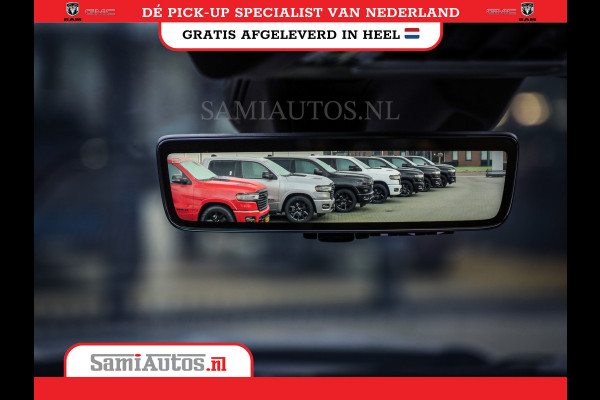 Dodge Ram 1500 LIMITED NIGHT HIGH OUTPUT | DE MEEST LUXUEUZE PICK UP | H.O 540PK 706 Nm 2025 | XB9 | MASSAGE | BOM VOL | CREW CAB | DUBBELE CABINE | GRIJSKENTEKEN | 5 PERSOONS | VOORRAAD NR 2337 - 7694