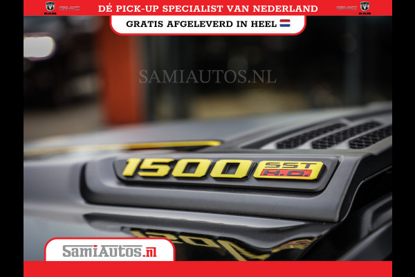 Dodge Ram 1500 LIMITED NIGHT HIGH OUTPUT | DE MEEST LUXUEUZE PICK UP | H.O 540PK 706 Nm 2025 | XB9 | MASSAGE | BOM VOL | CREW CAB | DUBBELE CABINE | GRIJSKENTEKEN | 5 PERSOONS | VOORRAAD NR 2337 - 7694