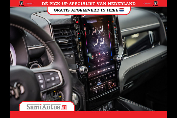Dodge Ram 1500 LIMITED NIGHT HIGH OUTPUT | DE MEEST LUXUEUZE PICK UP | H.O 540PK 706 Nm 2025 | XB9 | MASSAGE | BOM VOL | CREW CAB | DUBBELE CABINE | GRIJSKENTEKEN | 5 PERSOONS | VOORRAAD NR 2337 - 7694