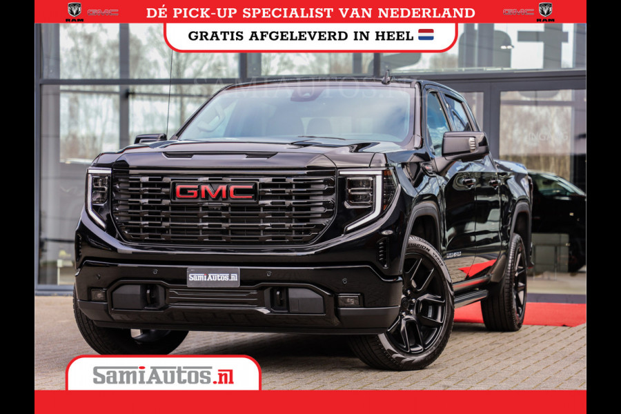 GMC Sierra Denali 6.2 V8 | HUD | 360CAMERA | HEAD-UP | APPLE CARPLAY | VIRTUAL COCKPIT |  BLACK LEDER | | FULL OPTION | DUBBELE CABINE | 5 PERSOONS | PICK UP | VOORRAAD NR 431569