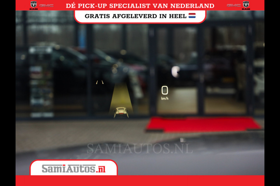 GMC Sierra Denali 6.2 V8 | HUD | 360CAMERA | HEAD-UP | APPLE CARPLAY | VIRTUAL COCKPIT |  BLACK LEDER | | FULL OPTION | DUBBELE CABINE | 5 PERSOONS | PICK UP | VOORRAAD NR 431569