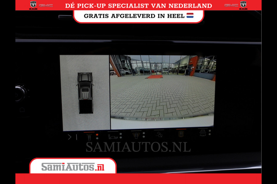 GMC Sierra Denali 6.2 V8 | HUD | 360CAMERA | HEAD-UP | APPLE CARPLAY | VIRTUAL COCKPIT |  BLACK LEDER | | FULL OPTION | DUBBELE CABINE | 5 PERSOONS | PICK UP | VOORRAAD NR 431569