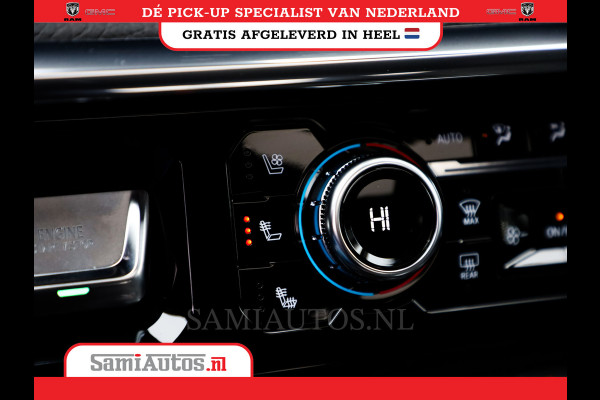 GMC Sierra Denali 6.2 V8 | HUD | 360CAMERA | HEAD-UP | APPLE CARPLAY | VIRTUAL COCKPIT |  BLACK LEDER | | FULL OPTION | DUBBELE CABINE | 5 PERSOONS | PICK UP | VOORRAAD NR 431569