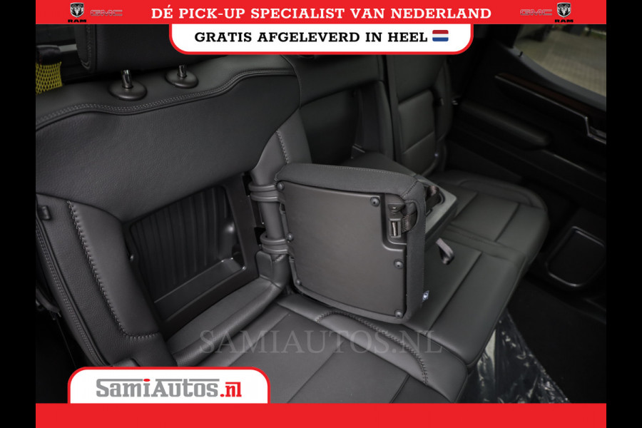 GMC Sierra Denali 6.2 V8 | HUD | 360CAMERA | HEAD-UP | APPLE CARPLAY | VIRTUAL COCKPIT |  BLACK LEDER | | FULL OPTION | DUBBELE CABINE | 5 PERSOONS | PICK UP | VOORRAAD NR 431569