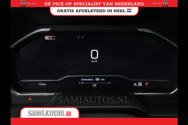 GMC Sierra Denali 6.2 V8 | HUD | 360CAMERA | HEAD-UP | APPLE CARPLAY | VIRTUAL COCKPIT |  BLACK LEDER | | FULL OPTION | DUBBELE CABINE | 5 PERSOONS | PICK UP | VOORRAAD NR 431569