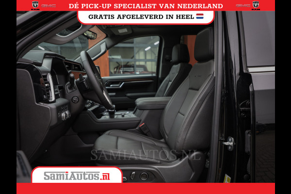GMC Sierra Denali 6.2 V8 | HUD | 360CAMERA | HEAD-UP | APPLE CARPLAY | VIRTUAL COCKPIT |  BLACK LEDER | | FULL OPTION | DUBBELE CABINE | 5 PERSOONS | PICK UP | VOORRAAD NR 431569