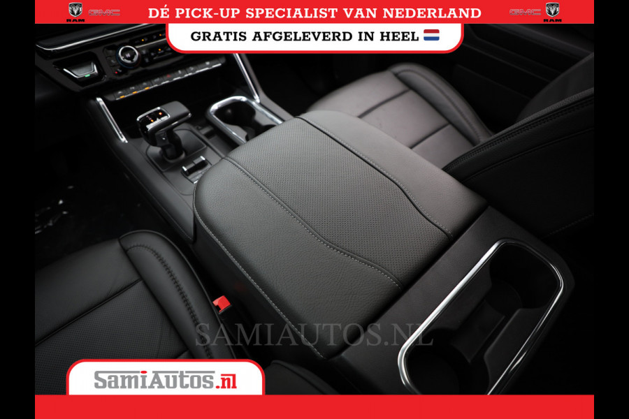 GMC Sierra Denali 6.2 V8 | HUD | 360CAMERA | HEAD-UP | APPLE CARPLAY | VIRTUAL COCKPIT |  BLACK LEDER | | FULL OPTION | DUBBELE CABINE | 5 PERSOONS | PICK UP | VOORRAAD NR 431569