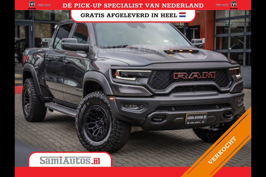 Dodge Ram 1500 TRX | 6.2 V8 712PK HELLCAT | BOM VOL | CARBON | GRANITE | ALL-IN PRIJS | CREW CAB | GRIJSKENTEKEN | 5 PERSOONS | DC | DUBBELE CABINE | VOORRAAD NR 2088 - 4151