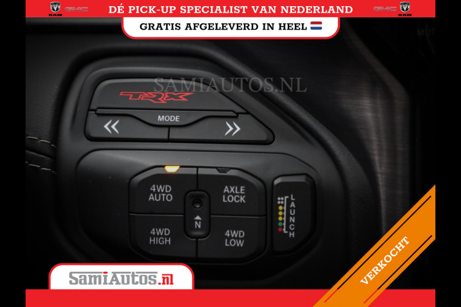 Dodge Ram 1500 TRX | 6.2 V8 712PK HELLCAT | BOM VOL | CARBON | GRANITE | ALL-IN PRIJS | CREW CAB | GRIJSKENTEKEN | 5 PERSOONS | DC | DUBBELE CABINE | VOORRAAD NR 2088 - 4151
