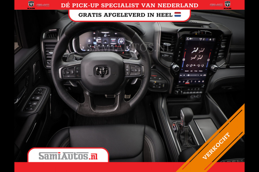 Dodge Ram 1500 TRX | 6.2 V8 712PK HELLCAT | BOM VOL | CARBON | GRANITE | ALL-IN PRIJS | CREW CAB | GRIJSKENTEKEN | 5 PERSOONS | DC | DUBBELE CABINE | VOORRAAD NR 2088 - 4151