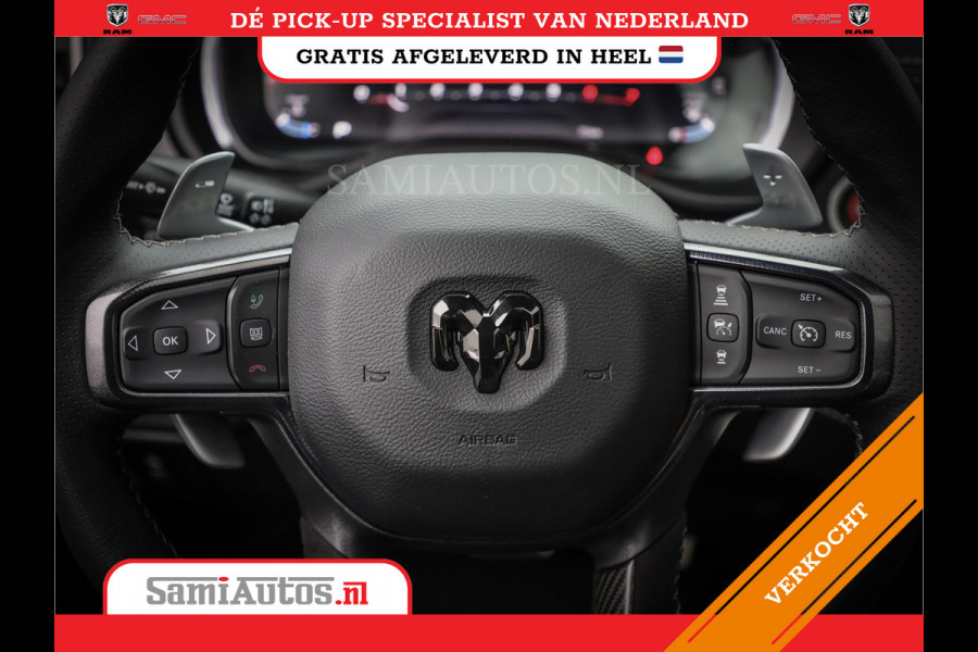Dodge Ram 1500 TRX | 6.2 V8 712PK HELLCAT | BOM VOL | CARBON | GRANITE | ALL-IN PRIJS | CREW CAB | GRIJSKENTEKEN | 5 PERSOONS | DC | DUBBELE CABINE | VOORRAAD NR 2088 - 4151