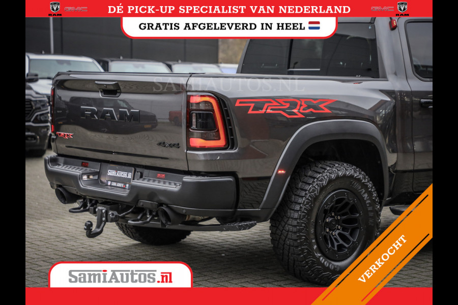 Dodge Ram 1500 TRX | 6.2 V8 712PK HELLCAT | BOM VOL | CARBON | GRANITE | ALL-IN PRIJS | CREW CAB | GRIJSKENTEKEN | 5 PERSOONS | DC | DUBBELE CABINE | VOORRAAD NR 2088 - 4151
