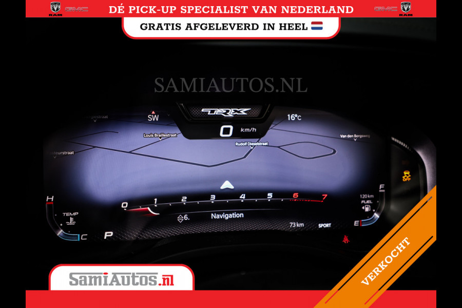 Dodge Ram 1500 TRX | 6.2 V8 712PK HELLCAT | BOM VOL | CARBON | GRANITE | ALL-IN PRIJS | CREW CAB | GRIJSKENTEKEN | 5 PERSOONS | DC | DUBBELE CABINE | VOORRAAD NR 2088 - 4151
