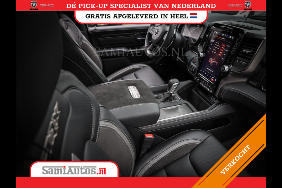 Dodge Ram 1500 TRX | 6.2 V8 712PK HELLCAT | BOM VOL | CARBON | GRANITE | ALL-IN PRIJS | CREW CAB | GRIJSKENTEKEN | 5 PERSOONS | DC | DUBBELE CABINE | VOORRAAD NR 2088 - 4151