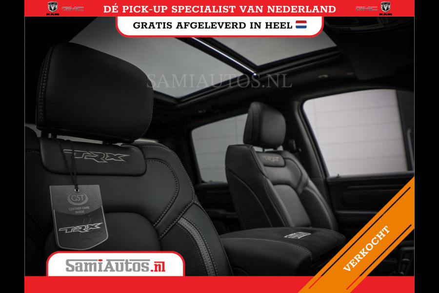 Dodge Ram 1500 TRX | 6.2 V8 712PK HELLCAT | BOM VOL | CARBON | GRANITE | ALL-IN PRIJS | CREW CAB | GRIJSKENTEKEN | 5 PERSOONS | DC | DUBBELE CABINE | VOORRAAD NR 2088 - 4151