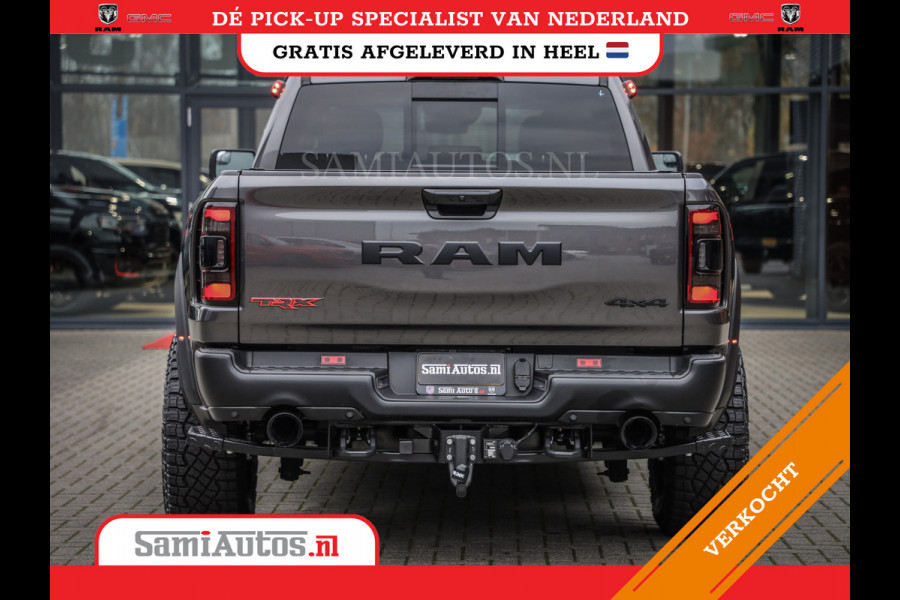 Dodge Ram 1500 TRX | 6.2 V8 712PK HELLCAT | BOM VOL | CARBON | GRANITE | ALL-IN PRIJS | CREW CAB | GRIJSKENTEKEN | 5 PERSOONS | DC | DUBBELE CABINE | VOORRAAD NR 2088 - 4151