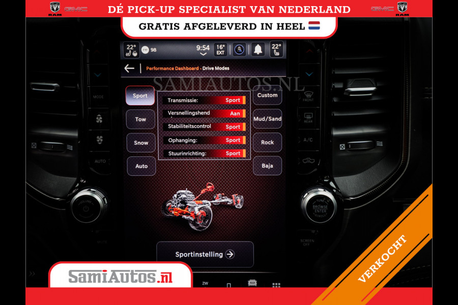 Dodge Ram 1500 TRX | 6.2 V8 712PK HELLCAT | BOM VOL | CARBON | GRANITE | ALL-IN PRIJS | CREW CAB | GRIJSKENTEKEN | 5 PERSOONS | DC | DUBBELE CABINE | VOORRAAD NR 2088 - 4151