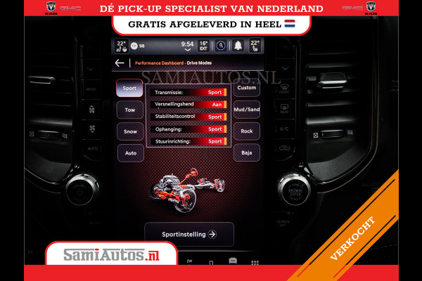 Dodge Ram 1500 TRX | 6.2 V8 712PK HELLCAT | BOM VOL | CARBON | GRANITE | ALL-IN PRIJS | CREW CAB | GRIJSKENTEKEN | 5 PERSOONS | DC | DUBBELE CABINE | VOORRAAD NR 2088 - 4151
