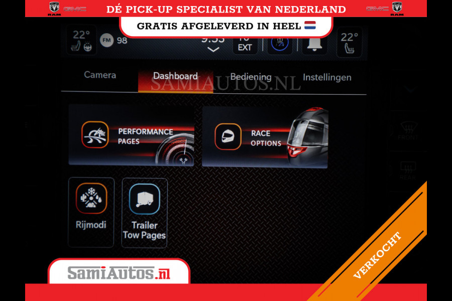 Dodge Ram 1500 TRX | 6.2 V8 712PK HELLCAT | BOM VOL | CARBON | GRANITE | ALL-IN PRIJS | CREW CAB | GRIJSKENTEKEN | 5 PERSOONS | DC | DUBBELE CABINE | VOORRAAD NR 2088 - 4151