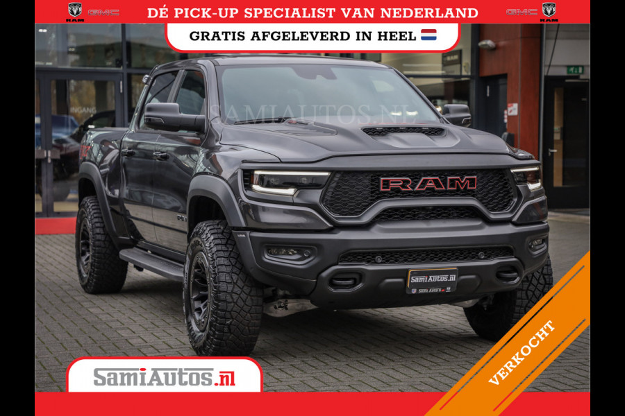 Dodge Ram 1500 TRX | 6.2 V8 712PK HELLCAT | BOM VOL | CARBON | GRANITE | ALL-IN PRIJS | CREW CAB | GRIJSKENTEKEN | 5 PERSOONS | DC | DUBBELE CABINE | VOORRAAD NR 2088 - 4151