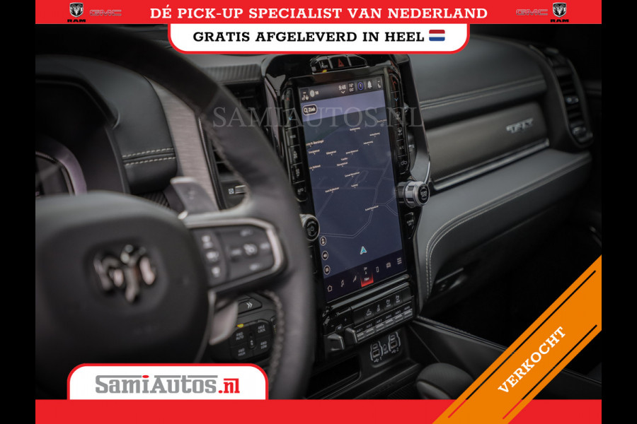 Dodge Ram 1500 TRX | 6.2 V8 712PK HELLCAT | BOM VOL | CARBON | GRANITE | ALL-IN PRIJS | CREW CAB | GRIJSKENTEKEN | 5 PERSOONS | DC | DUBBELE CABINE | VOORRAAD NR 2088 - 4151