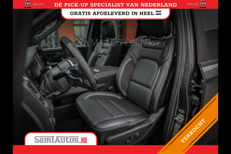 Dodge Ram 1500 TRX | 6.2 V8 712PK HELLCAT | BOM VOL | CARBON | GRANITE | ALL-IN PRIJS | CREW CAB | GRIJSKENTEKEN | 5 PERSOONS | DC | DUBBELE CABINE | VOORRAAD NR 2088 - 4151