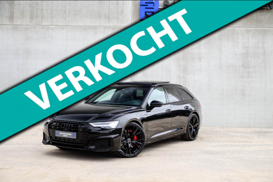 Audi A6 Avant 55 TFSI e Quattro Competition S line Edition 367pk Automaat! Kuipstoelen|Panoramadak|Virtual Cockpit|HD Matrix|Black