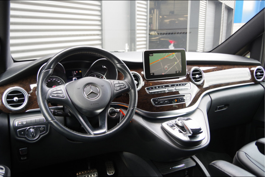 Mercedes-Benz V-Klasse 250d AMG L2 DC-5P. AUT. LED, LEDER, 360 CAMERA, NAVI, CRUISE, CLIMA, PDC, STOELVERWARMING, BLUETOOTH