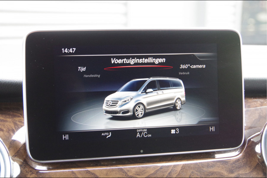 Mercedes-Benz V-Klasse 250d AMG L2 DC-5P. AUT. LED, LEDER, 360 CAMERA, NAVI, CRUISE, CLIMA, PDC, STOELVERWARMING, BLUETOOTH