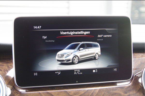 Mercedes-Benz V-Klasse 250d AMG L2 DC-5P. AUT. LED, LEDER, 360 CAMERA, NAVI, CRUISE, CLIMA, PDC, STOELVERWARMING, BLUETOOTH
