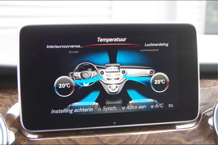 Mercedes-Benz V-Klasse 250d AMG L2 DC-5P. AUT. LED, LEDER, 360 CAMERA, NAVI, CRUISE, CLIMA, PDC, STOELVERWARMING, BLUETOOTH