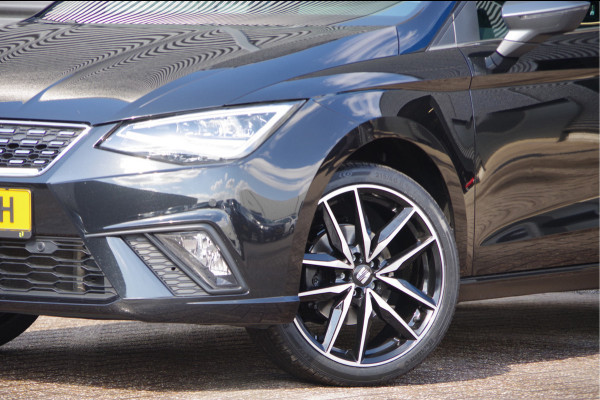 Seat Ibiza 1.0 TSI FR BI Xcellence AUT. LEDER/ALCANTARA, LED, ADAPT. CRUISE, CAMERA, CARPLAY, CLIMA, STOELVERWARMING