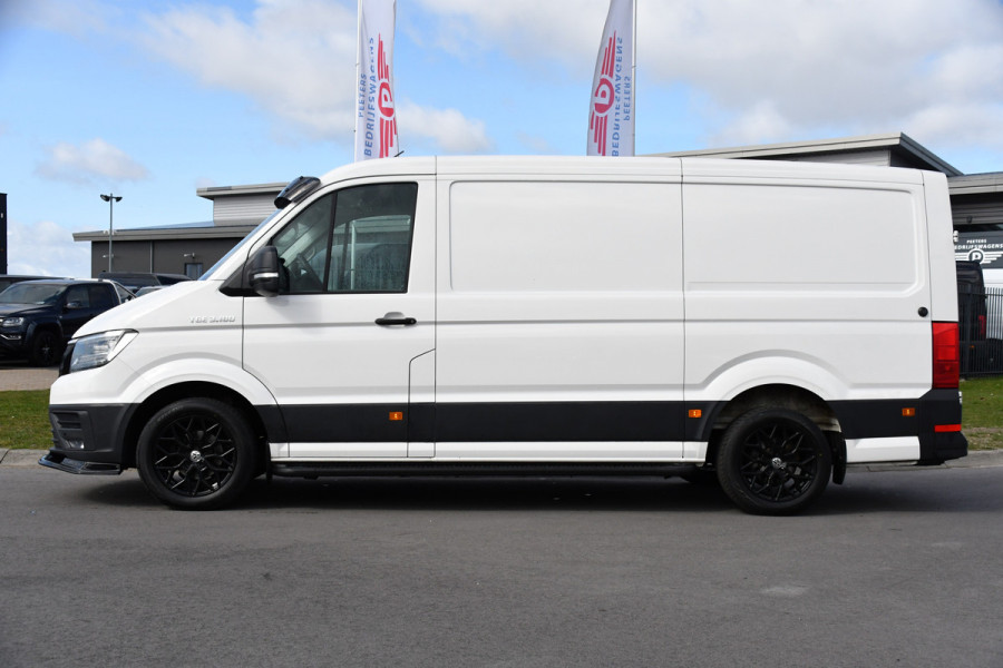 MAN TGE 35 2.0 L3H2 Black & White Edition Adaptieve Cruise, Camera, Carplay, 177PK, LED, Sensoren, Trekhaak, Stoelverwarming, UNIEK!