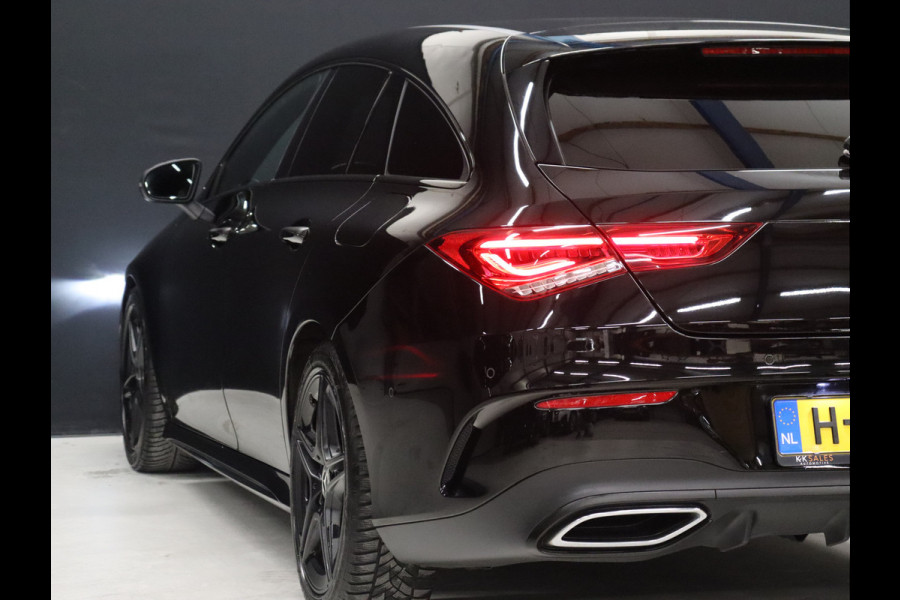 Mercedes-Benz CLA-Klasse Shooting Brake 200 AMG Night [APPLE CARPLAY, CAMERA + SENSOREN, CRUISE CONTROL, SFEERLICHT, KEYLESS, STOELVERWARMING, TREKHAAK, ELEK. ACHTERKLEP, NIEUWSTAAT]