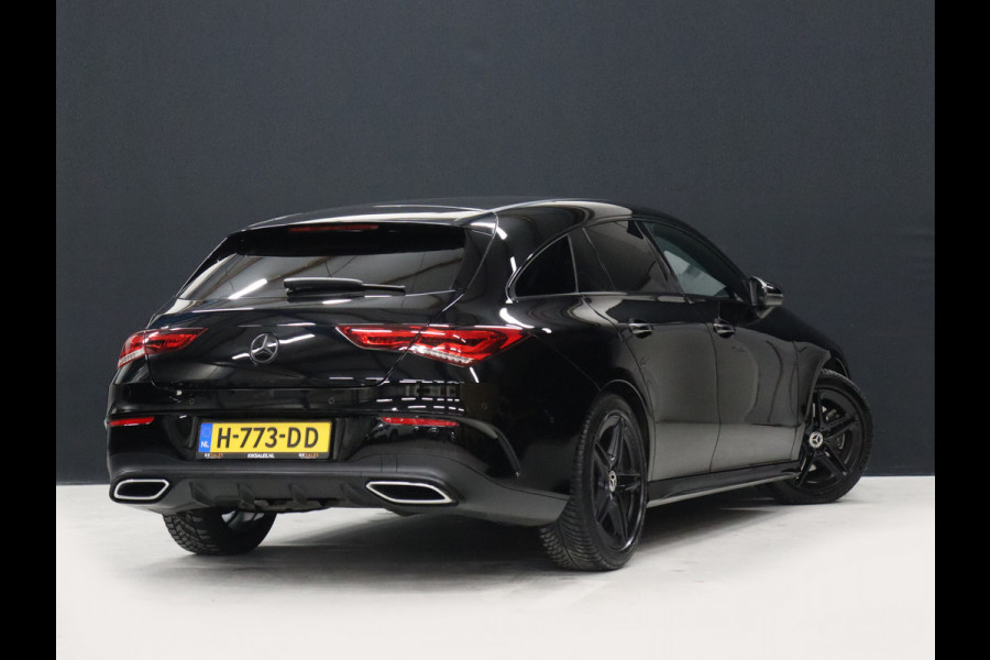 Mercedes-Benz CLA-Klasse Shooting Brake 200 AMG Night [APPLE CARPLAY, CAMERA + SENSOREN, CRUISE CONTROL, SFEERLICHT, KEYLESS, STOELVERWARMING, TREKHAAK, ELEK. ACHTERKLEP, NIEUWSTAAT]