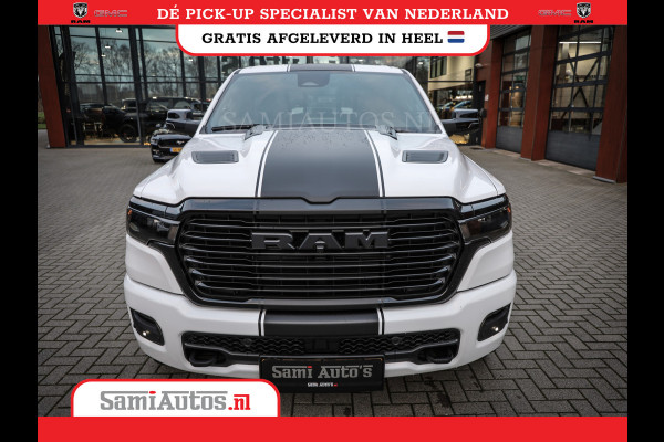 Dodge Ram 420PK 636 Nm | 14,4 SCHERM + 10.2 INCH PASSENGER SCREEN | PRIJS MET LPG EN COVER EN GARANTIE | DUBBELE CABINE | PICK UP | 5 PERSOONS | DC | GRIJSKENTEKEN | VOORAAD 2223 - 5047