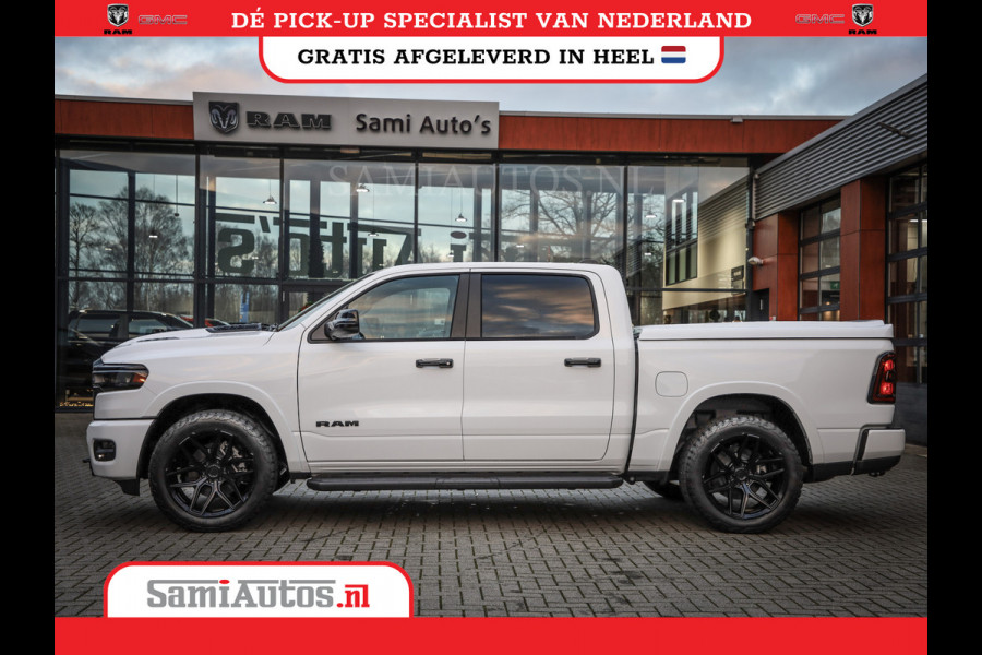 Dodge Ram 420PK 636 Nm | 14,4 SCHERM + 10.2 INCH PASSENGER SCREEN | PRIJS MET LPG EN COVER EN GARANTIE | DUBBELE CABINE | PICK UP | 5 PERSOONS | DC | GRIJSKENTEKEN | VOORAAD 2223 - 5047