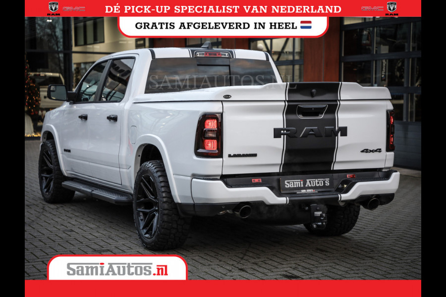 Dodge Ram 420PK 636 Nm | 14,4 SCHERM + 10.2 INCH PASSENGER SCREEN | PRIJS MET LPG EN COVER EN GARANTIE | DUBBELE CABINE | PICK UP | 5 PERSOONS | DC | GRIJSKENTEKEN | VOORAAD 2223 - 5047