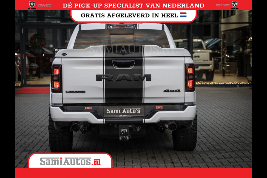 Dodge Ram 420PK 636 Nm | 14,4 SCHERM + 10.2 INCH PASSENGER SCREEN | PRIJS MET LPG EN COVER EN GARANTIE | DUBBELE CABINE | PICK UP | 5 PERSOONS | DC | GRIJSKENTEKEN | VOORAAD 2223 - 5047