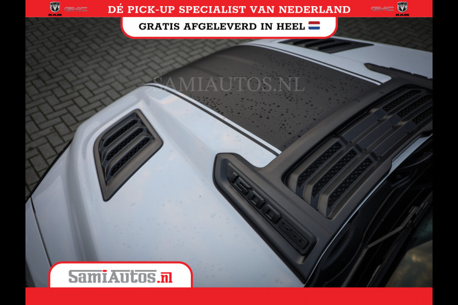 Dodge Ram 420PK 636 Nm | 14,4 SCHERM + 10.2 INCH PASSENGER SCREEN | PRIJS MET LPG EN COVER EN GARANTIE | DUBBELE CABINE | PICK UP | 5 PERSOONS | DC | GRIJSKENTEKEN | VOORAAD 2223 - 5047