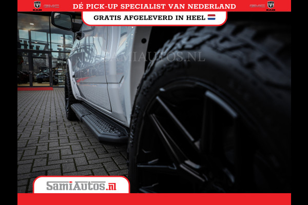 Dodge Ram 420PK 636 Nm | 14,4 SCHERM + 10.2 INCH PASSENGER SCREEN | PRIJS MET LPG EN COVER EN GARANTIE | DUBBELE CABINE | PICK UP | 5 PERSOONS | DC | GRIJSKENTEKEN | VOORAAD 2223 - 5047