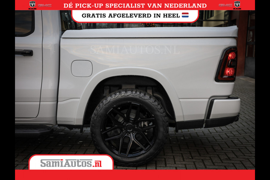 Dodge Ram 420PK 636 Nm | 14,4 SCHERM + 10.2 INCH PASSENGER SCREEN | PRIJS MET LPG EN COVER EN GARANTIE | DUBBELE CABINE | PICK UP | 5 PERSOONS | DC | GRIJSKENTEKEN | VOORAAD 2223 - 5047