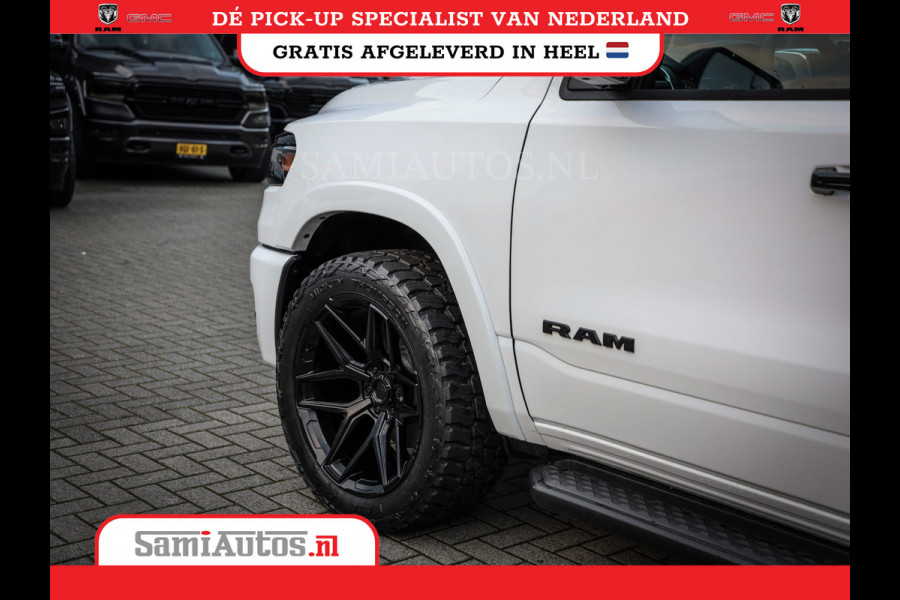 Dodge Ram 420PK 636 Nm | 14,4 SCHERM + 10.2 INCH PASSENGER SCREEN | PRIJS MET LPG EN COVER EN GARANTIE | DUBBELE CABINE | PICK UP | 5 PERSOONS | DC | GRIJSKENTEKEN | VOORAAD 2223 - 5047