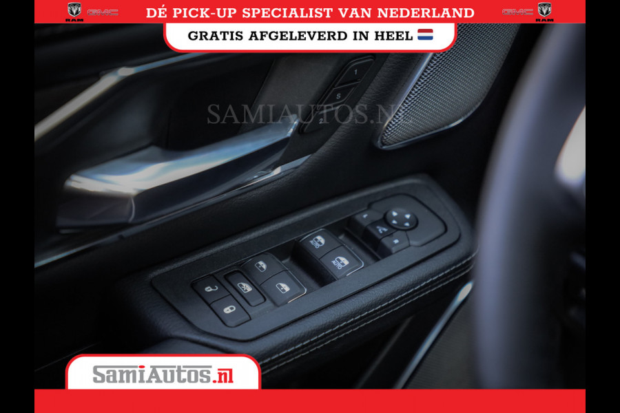 Dodge Ram 420PK 636 Nm | 14,4 SCHERM + 10.2 INCH PASSENGER SCREEN | PRIJS MET LPG EN COVER EN GARANTIE | DUBBELE CABINE | PICK UP | 5 PERSOONS | DC | GRIJSKENTEKEN | VOORAAD 2223 - 5047
