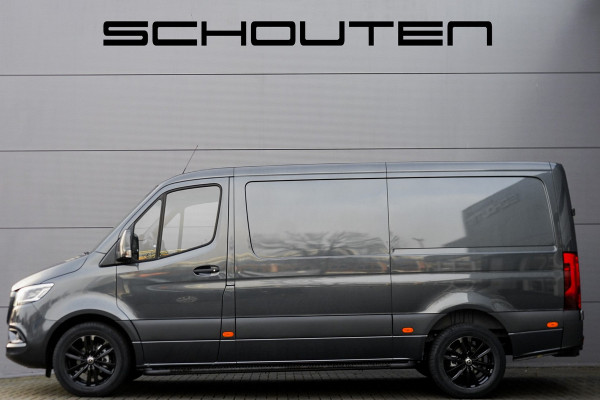 Mercedes-Benz Sprinter 319 1.9 CDI L2H1 BPM Vrij Black Pack Distronic Camera Trekhaak 3.5T