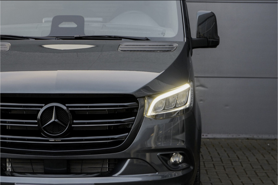 Mercedes-Benz Sprinter 319 1.9 CDI L2H1 BPM Vrij Black Pack Distronic Camera Trekhaak 3.5T