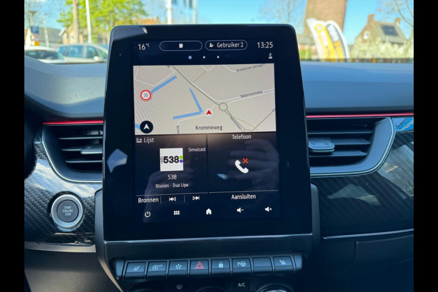Renault Arkana TCe 140 EDC R.S. Line Zwart dak / Groot Navi / Stoel verwarming